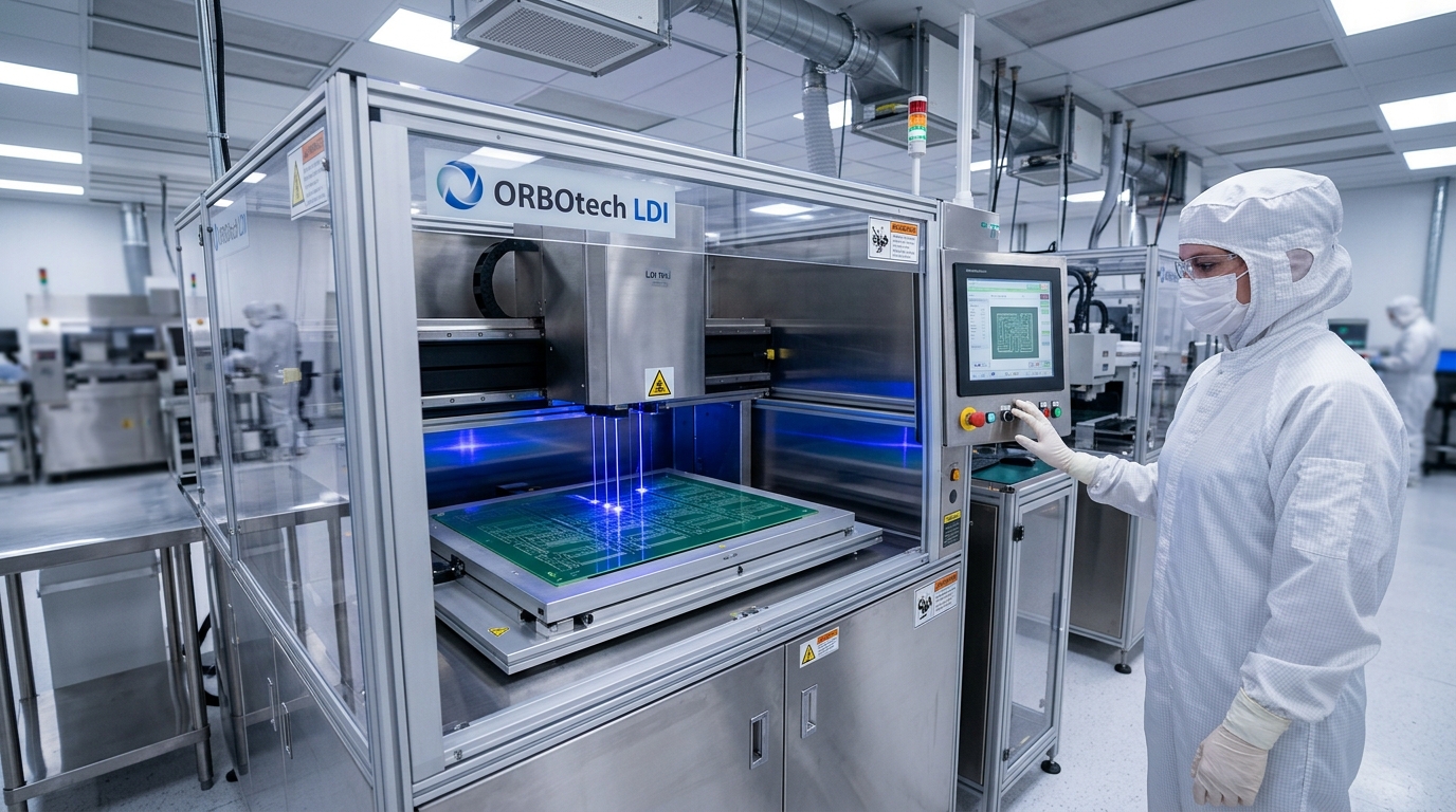 Cleanroom Laser Direct Imaging (LDI) Station